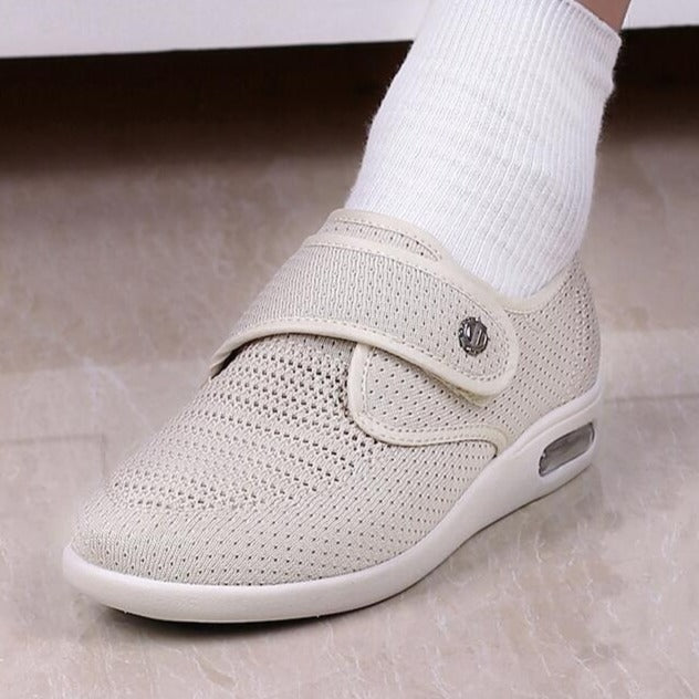 Breite Diabetikerschuhe Komfortable Orthopädische Schuhe für Geschwollene Füße