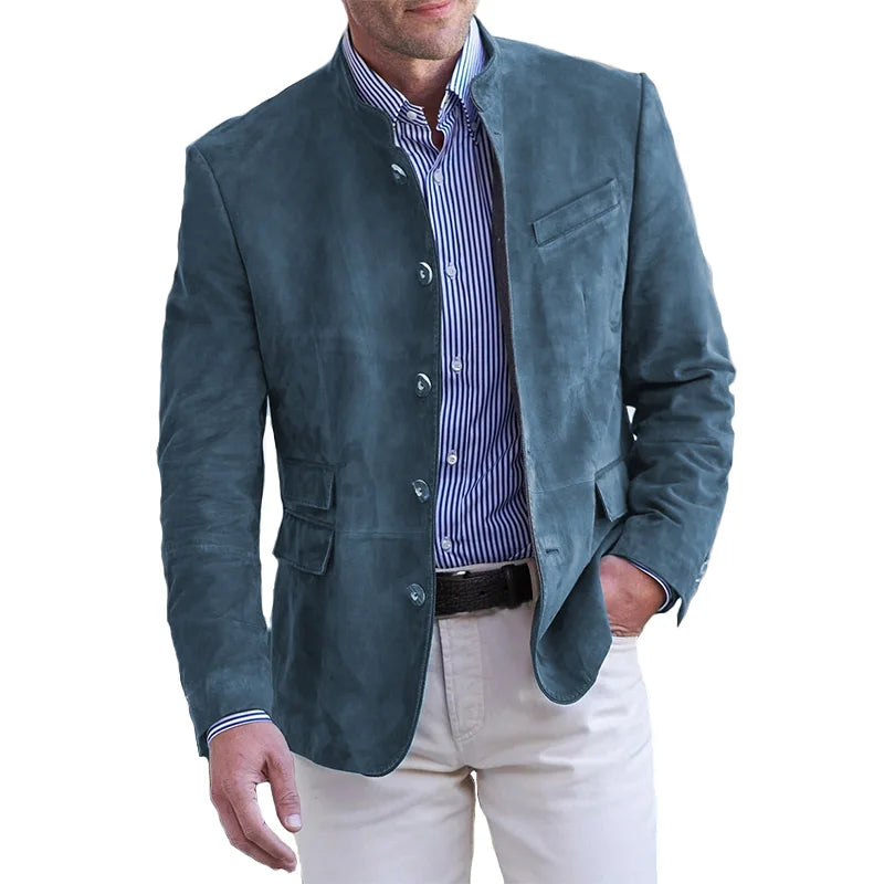 Fudus | Blazer-Mantel aus Wildleder