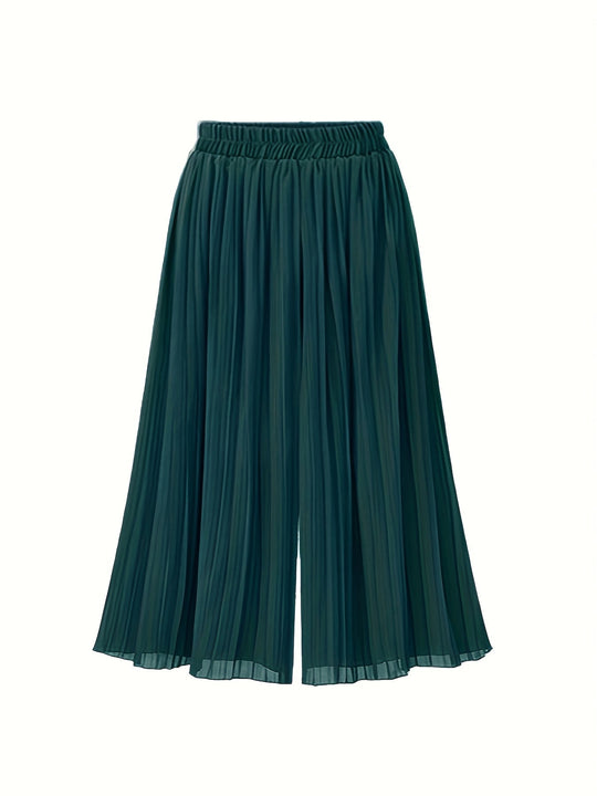 Damen Plissee Maxihose