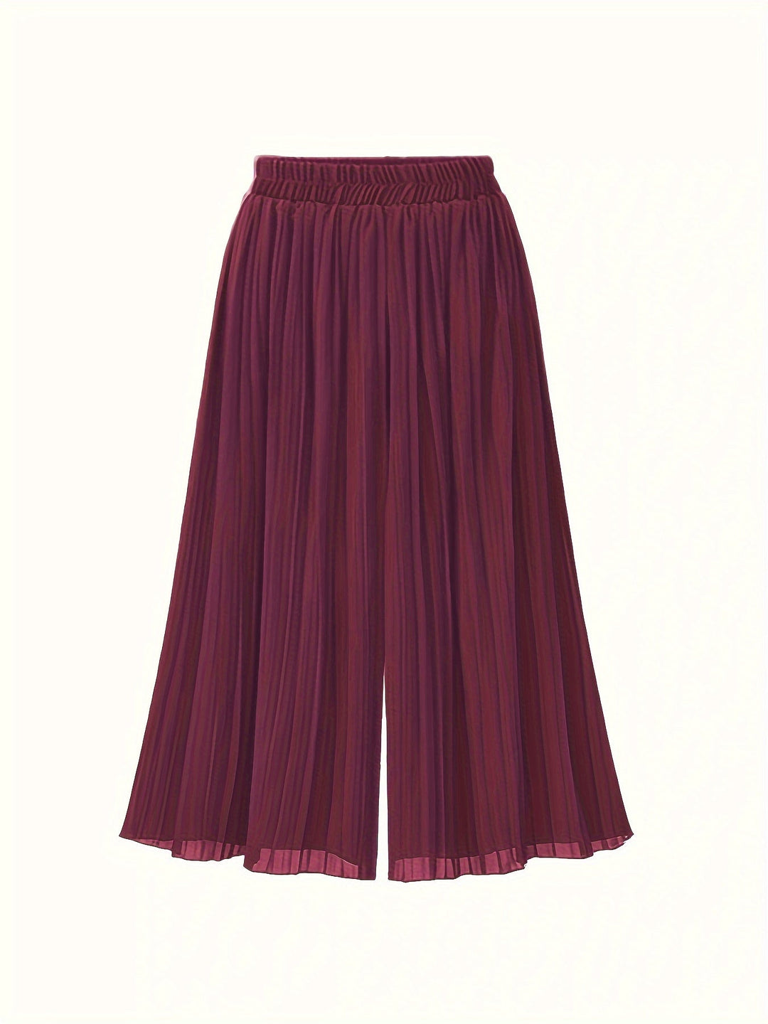 Damen Plissee Maxihose