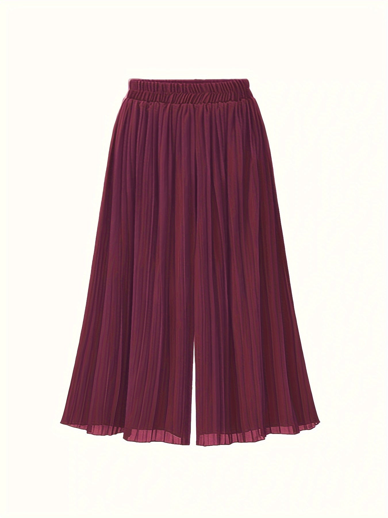 Damen Plissee Maxihose