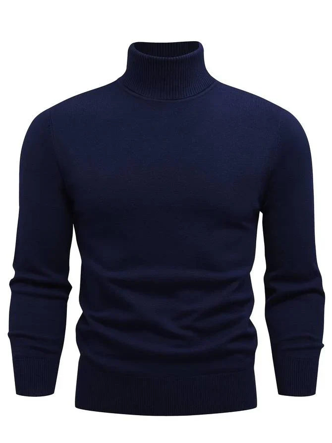 Herren Vielseitiger Rollkragenpullover
