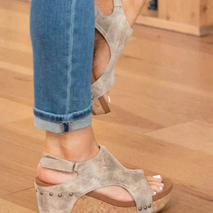 Sandalen Sommer Wedge Bequem Modisch