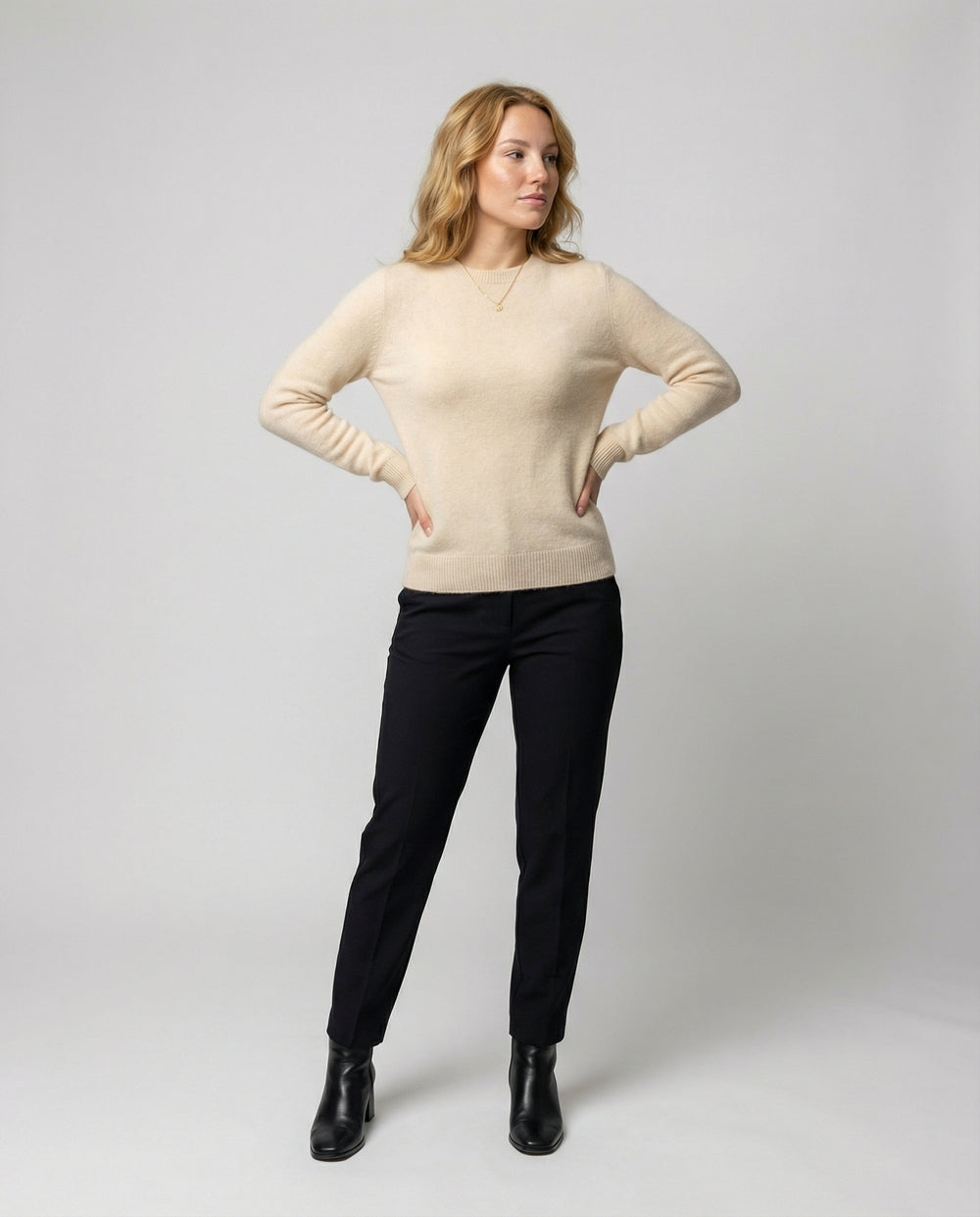 Damen Kaschmir Pullover mit Weich & Elegant | Fudus