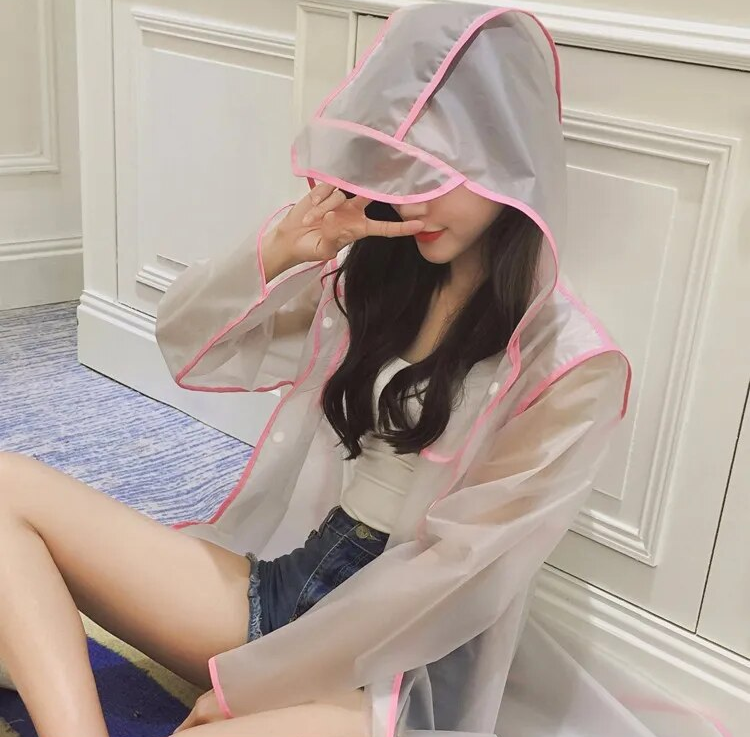 Fudus | Transparenter Regenmantel