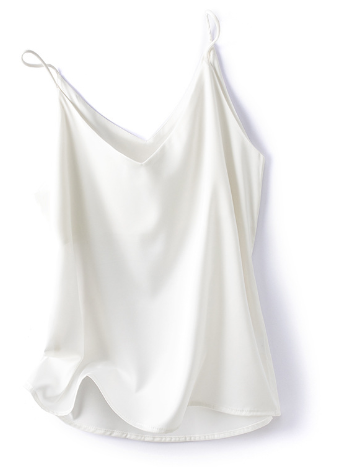 Unterhemd Satin Spaghettiträger Damen