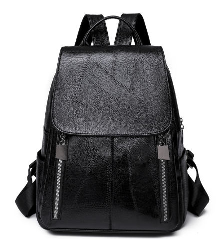 Damen Diebstahlsicherer Lederrucksack