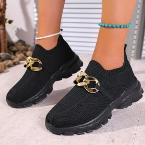 Damen Leichtgewicht Atmungsaktive Fly Gewebte Lässig Schuhe