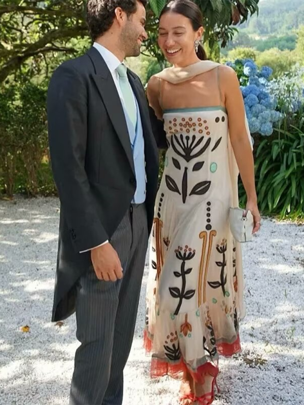 Kleid Neu Farbblockiertes Patchwork Slim