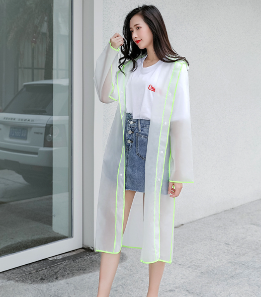 Fudus | Transparenter Regenmantel