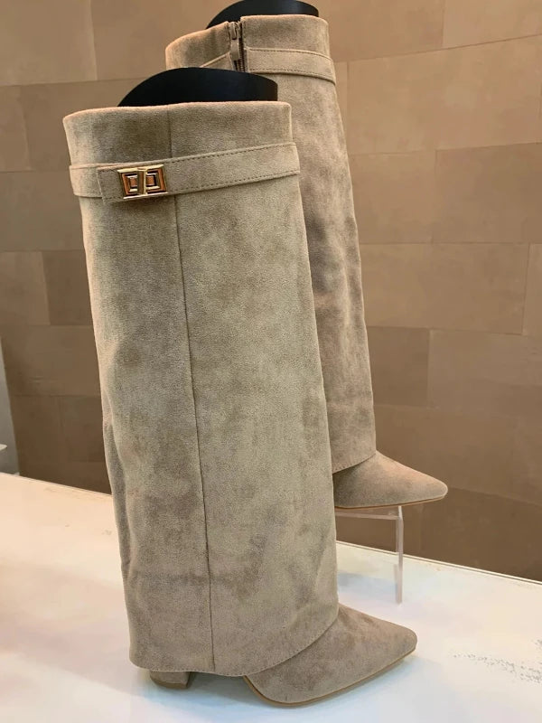 Haifisch Stiefel Elegant Vielseitig Robust