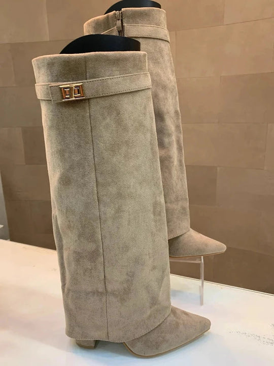 Haifisch Stiefel Elegant Vielseitig Robust