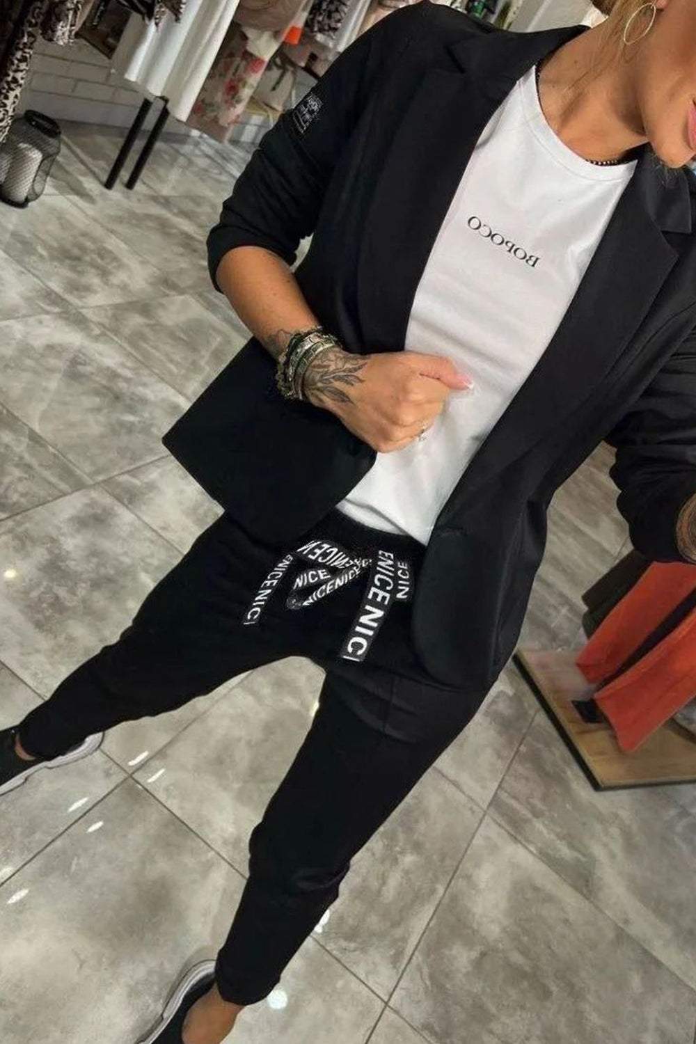 Fudus | Zweiteiliges Satz Obere Jacke & Elastische Hose