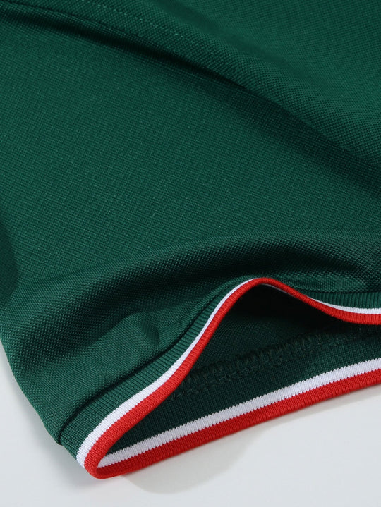 Poloshirt Mesh Elegant Chic