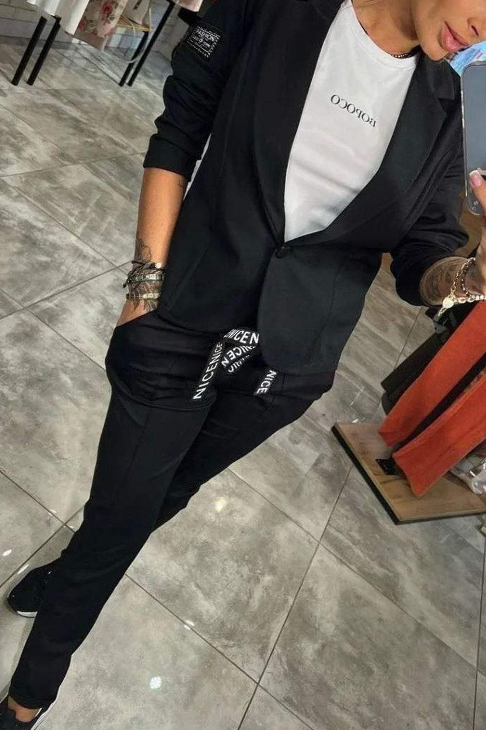 Fudus | Zweiteiliges Satz Obere Jacke & Elastische Hose