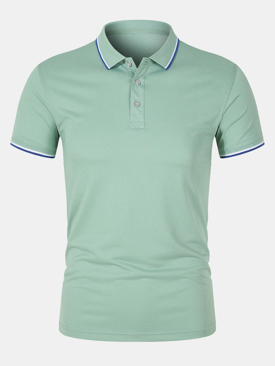 Poloshirt Mesh Elegant Chic