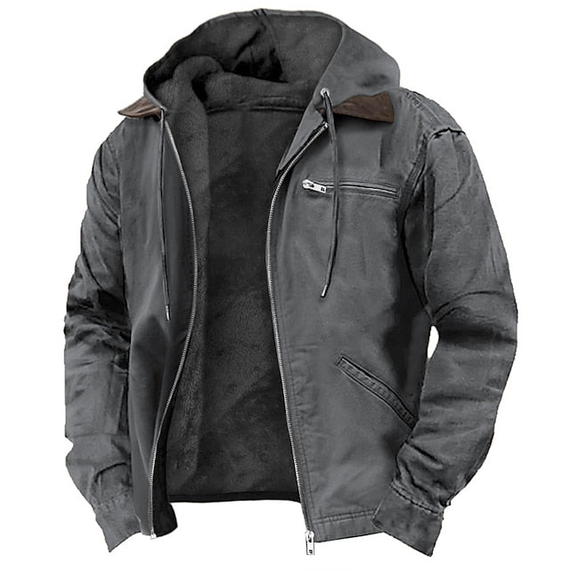 Herren Stilvolle Outdoor Jacke Langlebig & Vielseitig