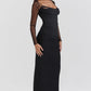 Maxi Kleid Mesh Elegant