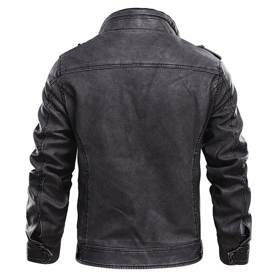 Fudus | Eleganter Premium Lederjacke Für Herren