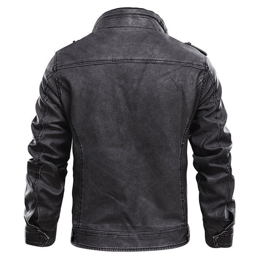 Fudus | Eleganter Premium Lederjacke Für Herren