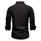 Herren Slim-fit Hemd Langarm
