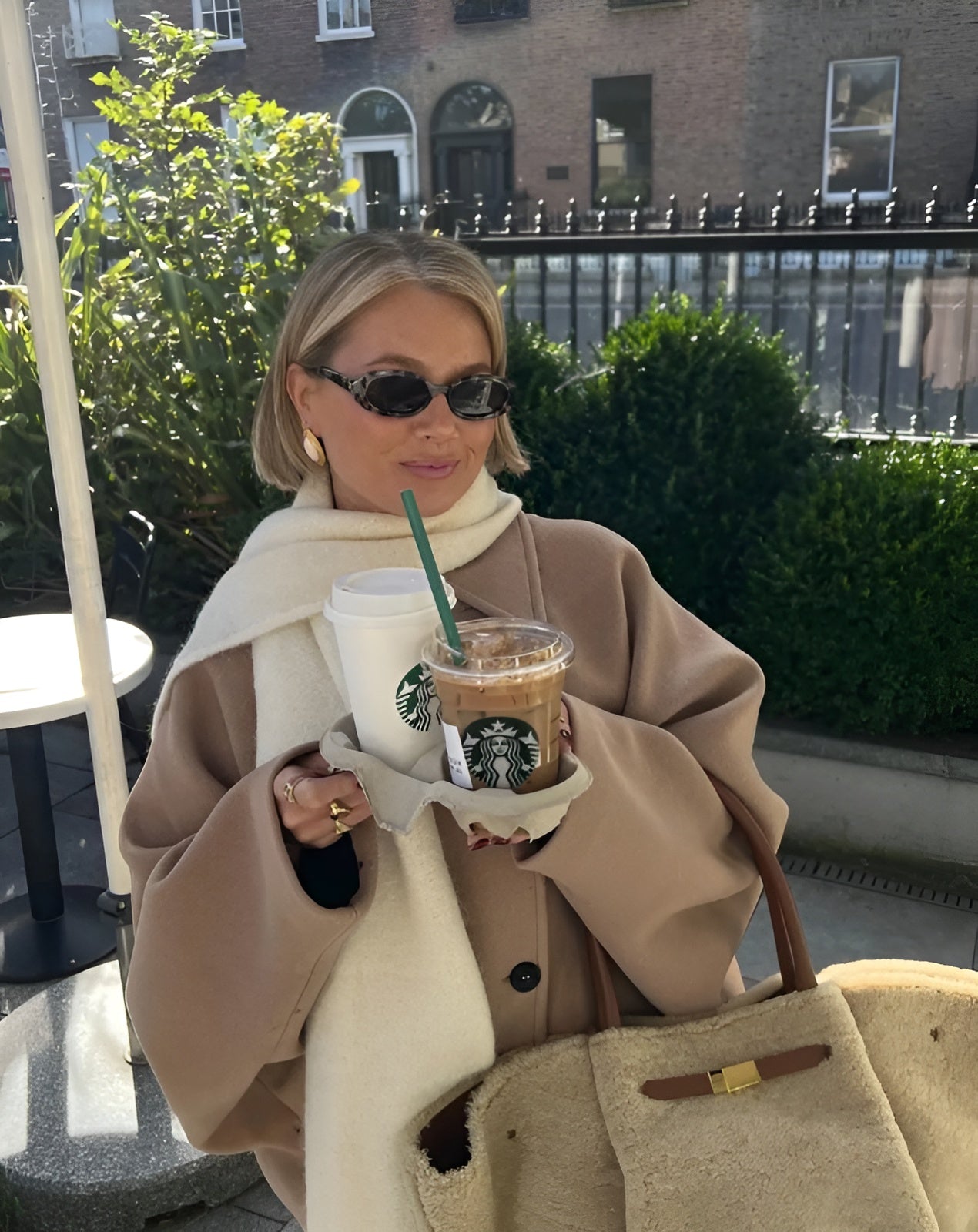 Fudus | Trendy Übergröße Wollmantel