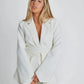 Blazer Klassisch Damen Elegant
