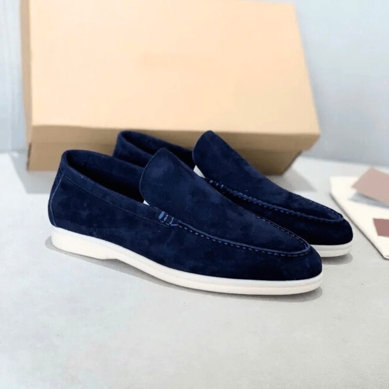 Herren Schuhe Wildleder Slipper Elegant & Klassisches Design