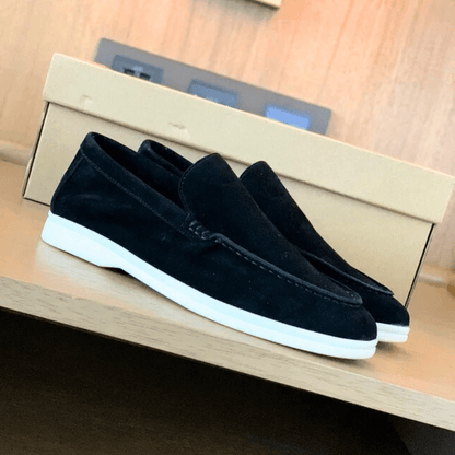 Herren Schuhe Wildleder Slipper Elegant & Klassisches Design