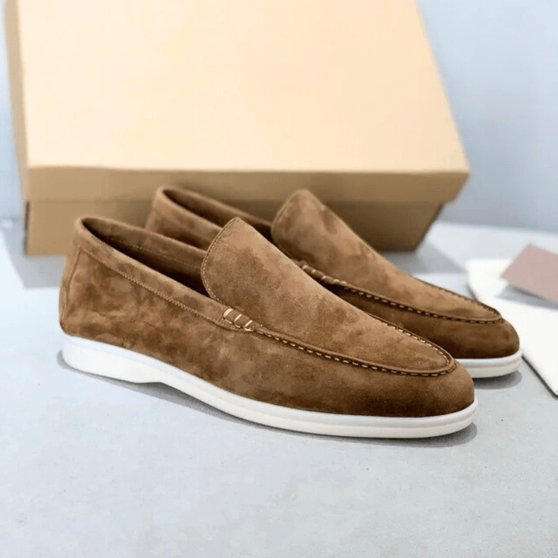 Herren Schuhe Wildleder Slipper Elegant & Klassisches Design