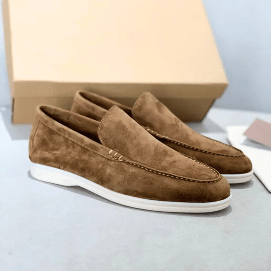 Herren Schuhe Wildleder Slipper Elegant & Klassisches Design