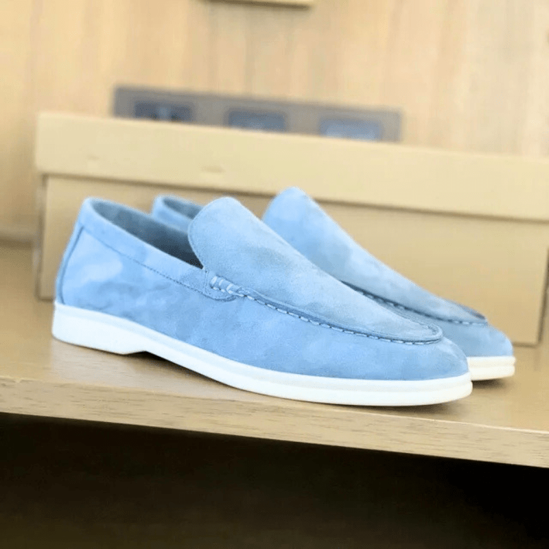 Herren Schuhe Wildleder Slipper Elegant & Klassisches Design