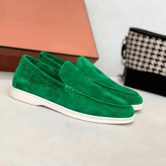 Herren Schuhe Wildleder Slipper Elegant & Klassisches Design