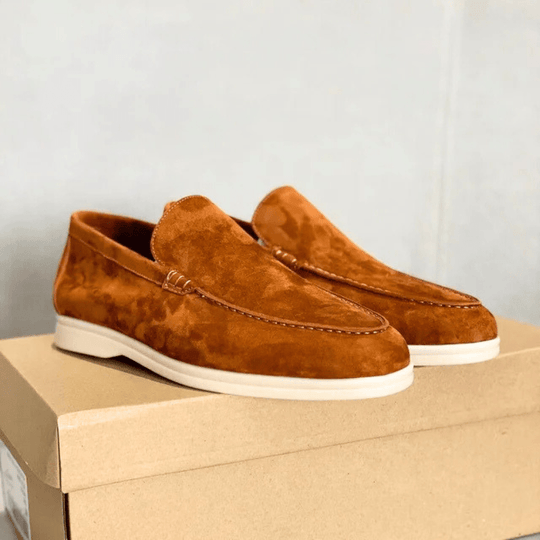 Herren Schuhe Wildleder Slipper Elegant & Klassisches Design