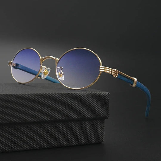 Damen Voyager Oval Sonnenbrille