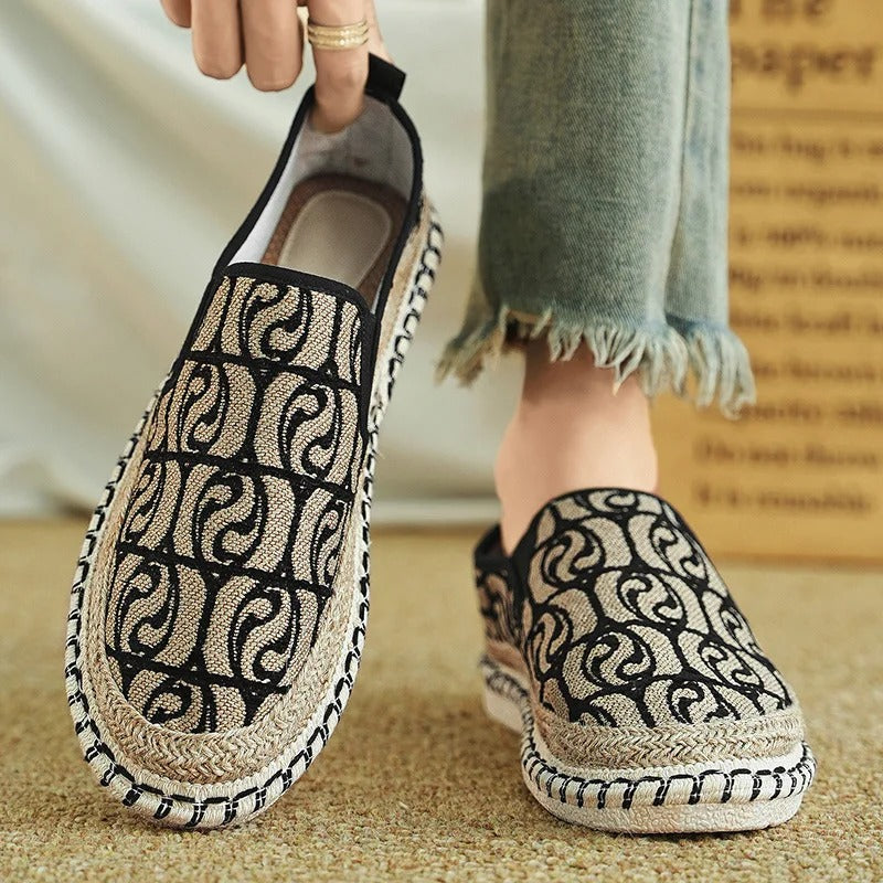 Herren Schuhe Segeltuch Baumwolle Stylisch Rutschfest Flexibel