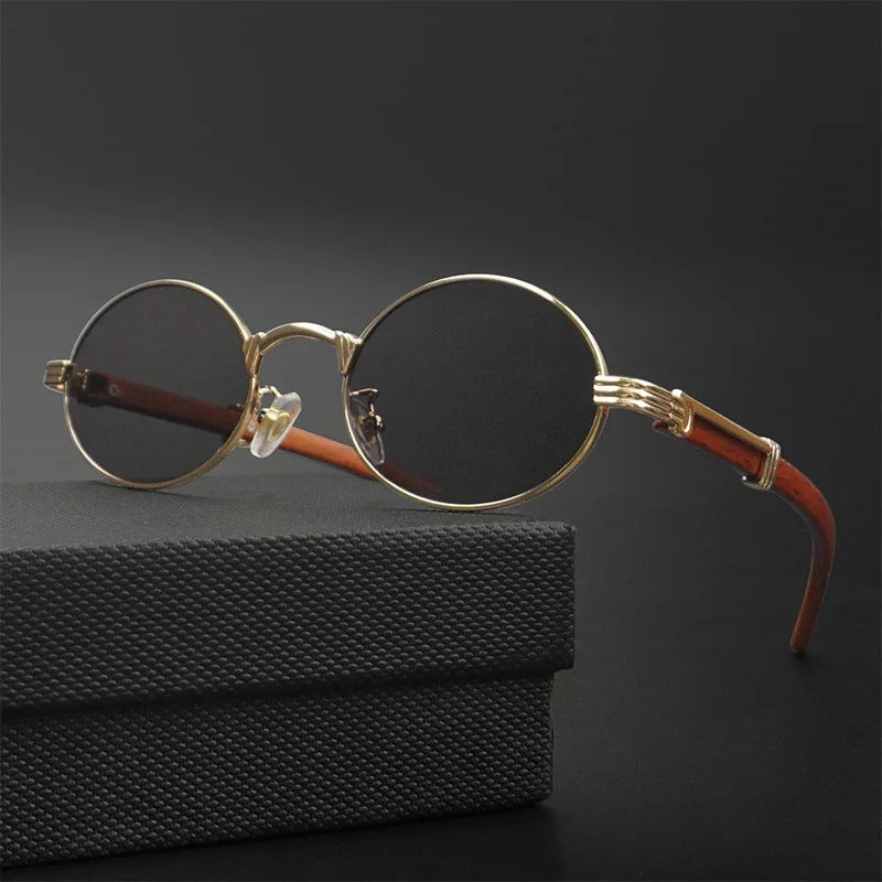 Damen Voyager Oval Sonnenbrille