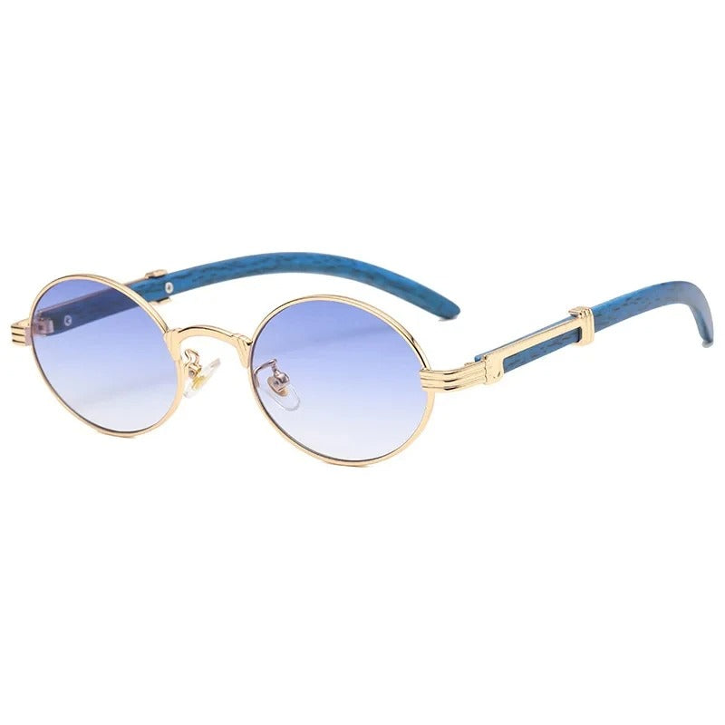 Damen Voyager Oval Sonnenbrille