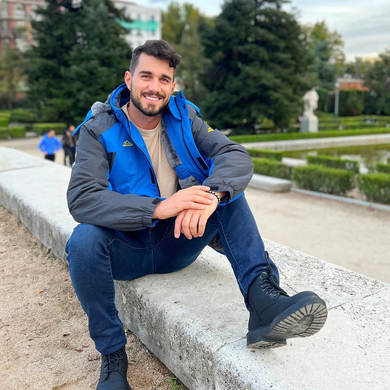 Herren Winterjacke mit Ultimativ Warm & Wasserfest | Fudus