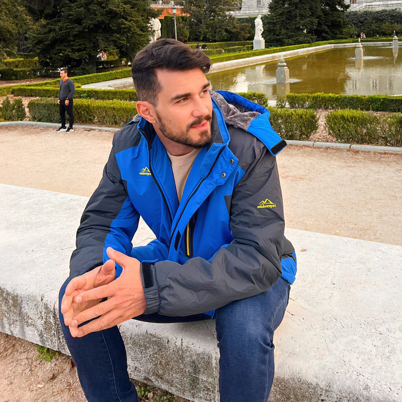 Herren Winterjacke mit Ultimativ Warm & Wasserfest | Fudus