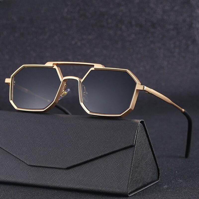 Geometrische Sonnenbrille Herren Modern Einzigartig