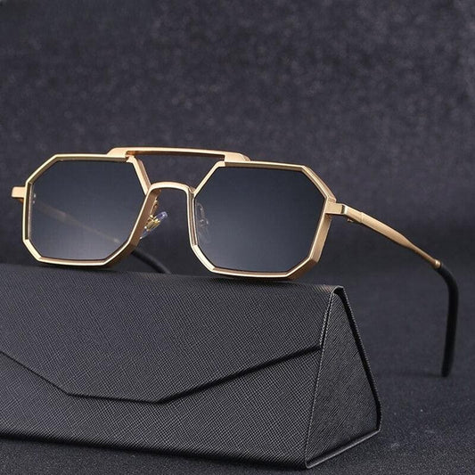 Geometrische Sonnenbrille Herren Modern Einzigartig