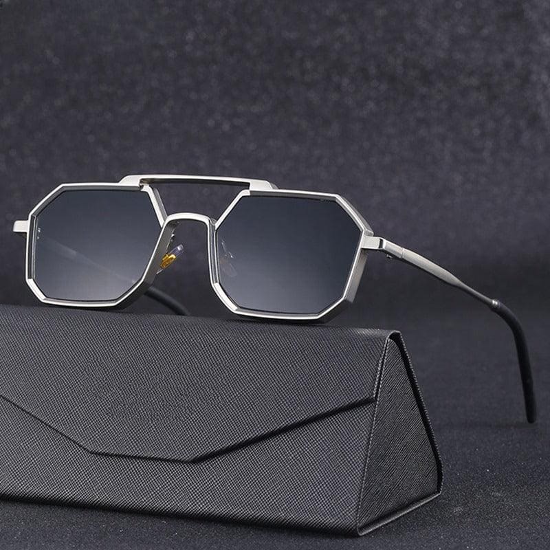 Geometrische Sonnenbrille Herren Modern Einzigartig