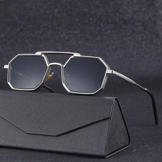 Geometrische Sonnenbrille Herren Modern Einzigartig