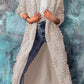 Strickcardigan Lang Damen Elegant