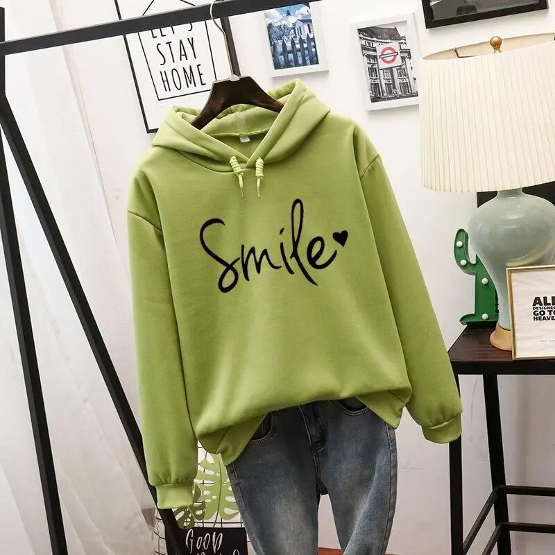 Damen Smile Hoodie