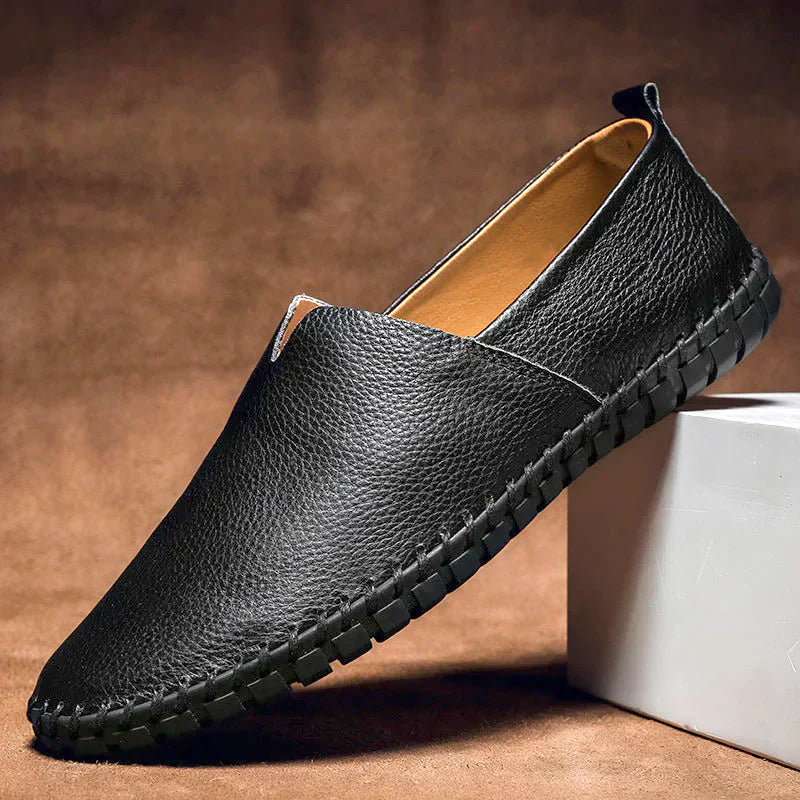Fudus Elegante Herren Leder Loafer - Klassisch & Bequem
