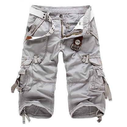 Herren Cargo Shorts mit Mehreren Taschen