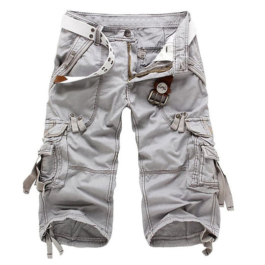 Herren Cargo Shorts mit Mehreren Taschen