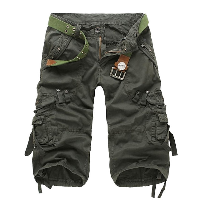 Herren Cargo Shorts mit Mehreren Taschen